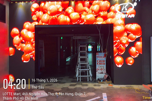 Màn hình led lotte